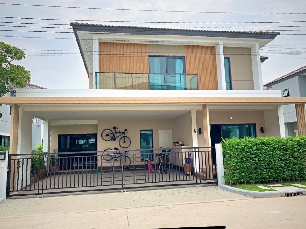 For SaleHouseNonthaburi, Bang Yai, Bangbuathong : For sale: 2-storey detached house, Centro Ratchaphruek 2 on Bang Kruai-Sai Noi Road