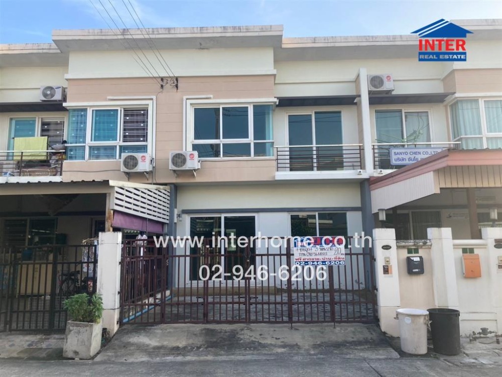 For SaleTownhomePathum Thani,Rangsit, Thammasat : 2-storey townhouse, 20 sq m, Supalai Nova Ville Village, Ring Road-Lam Luk Ka, Khlong 5, Soi Bueng Kham Phroi, Lam Luk Ka Road, Khlong 5, Bueng Kham Phroi Road, Lam Luk Ka, Pathum Thani