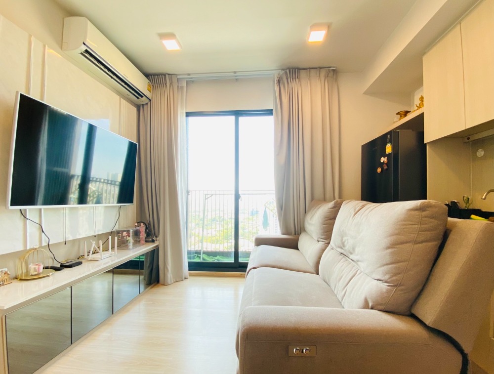 For SaleCondoRattanathibet, Sanambinna : Condo for sale, Unio H Tiwanon, next to MRT Tiwanon intersection, size 34.37 sq m., fully furnished, ready to move in, best price in the project