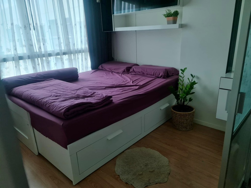 For RentCondoBangna, Bearing, Lasalle : 🌈FOR RENT>> Lumpini Mega City Bangna>> Building B, 28th floor, built-in furniture, on Bangna-Trad Road, convenient transportation #LV-MO1226