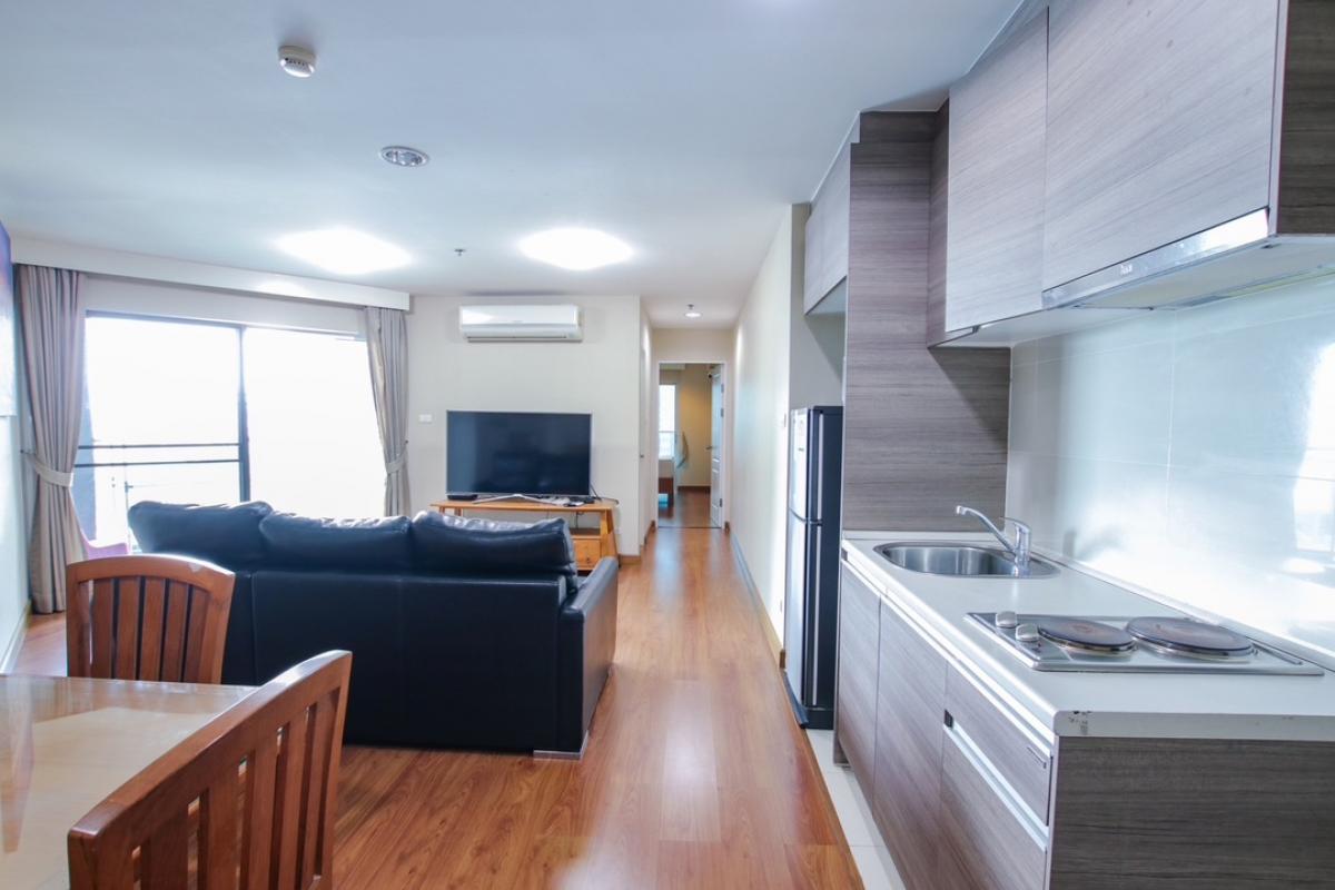 For RentCondoRama9, Petchburi, RCA : FOR RENT Condo Belle grand rama9 Type 1Bedroom 1Bathroom 65sqm 8th D2