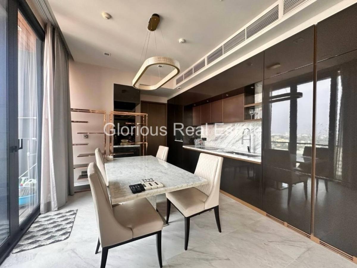 For RentCondoSukhumvit, Asoke, Thonglor : 🔥Spacious room, fully furnished🔥The Monument Thonglor | 2 bedrooms, 2 bathrooms | Near BTS Thong Lo Station 2.2 km.