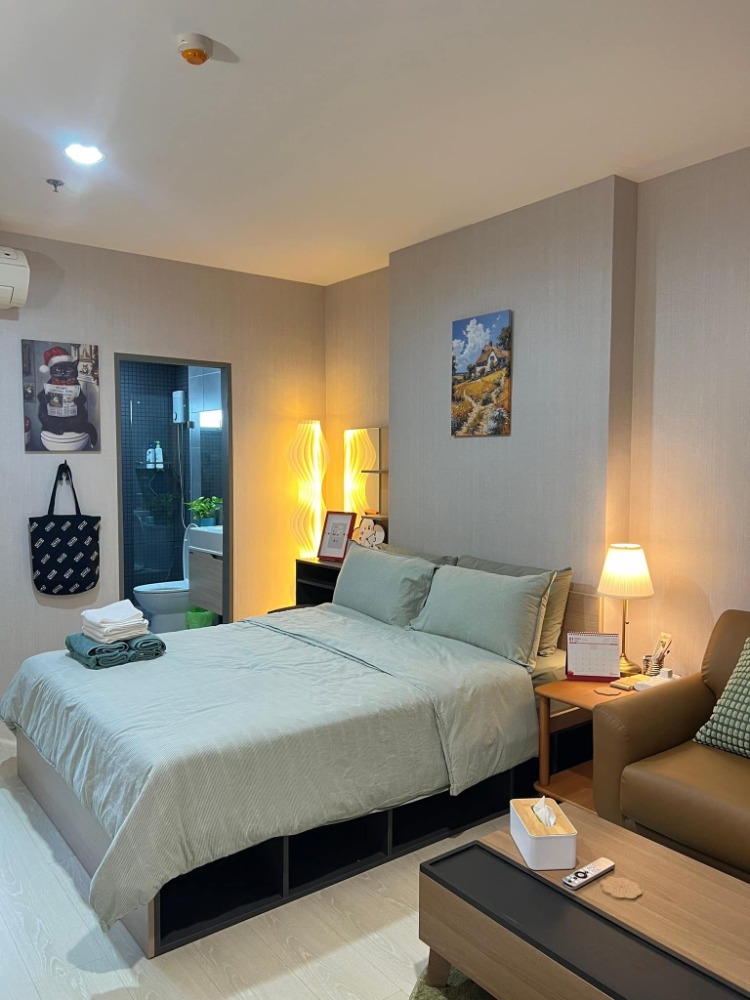 For RentCondoSamut Prakan,Samrong : Condo for rent, Ideo Sukhumvit 115, Studio, 1 bedroom, beautiful room, fully furnished