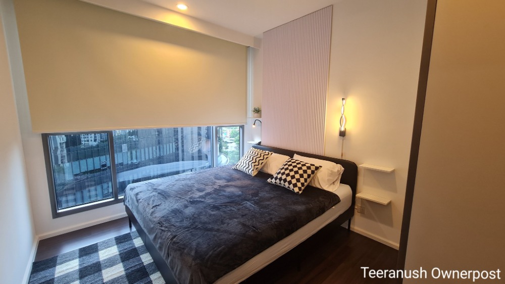 For RentCondoOnnut, Udomsuk : Condo for rent Whizdom Inspire Sukhumvit 2 bedrooms, beautiful room, fully furnished