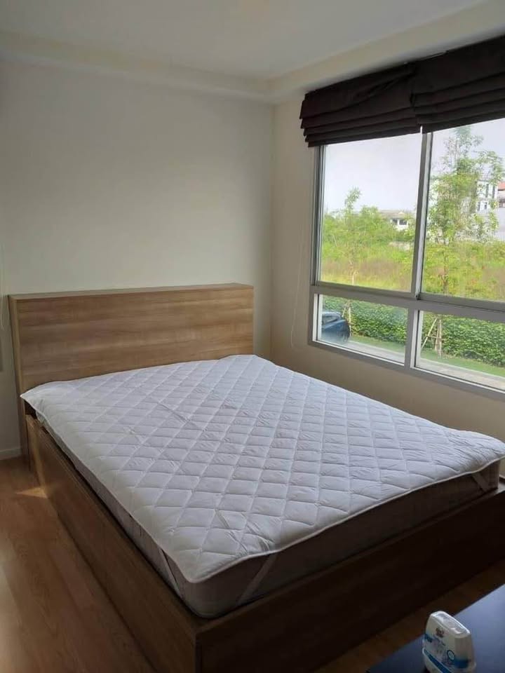 For RentCondoLadkrabang, Suwannaphum Airport : 🌺FOR RENT>> Lumpini Ville Onnut - Ladkrabang1>> 🍀Beautiful, new room, near Suvarnabhumi Airport, Airport Link Lat Krabang, separate bedroom and living room, 2nd floor, Building D #LV-MO1229