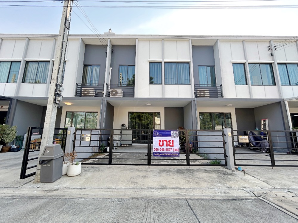 For SaleTownhouseChaengwatana, Muangthong : Urgent sale‼️ 2-storey townhouse, Pleno Chaiyaphruek-Chaengwattana 2, size 17.5 sq m, ready to move in, near the MRT Purple Line