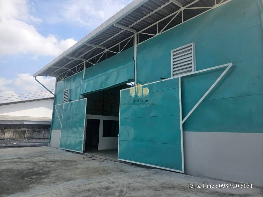 For RentWarehouseBang kae, Phetkasem : Warehouse/office for rent, purple zone, Phetkasem, Om Noi Subdistrict, Krathum Baen District, Samut Sakhon, area 540 sq m.