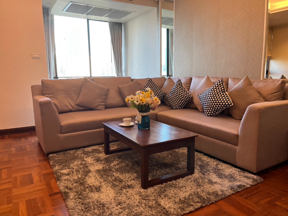 For RentCondoWitthayu, Chidlom, Langsuan, Ploenchit : 📢For rent place feel like home! 2 bedroom fully furnished near Lumpini park ready to move-in