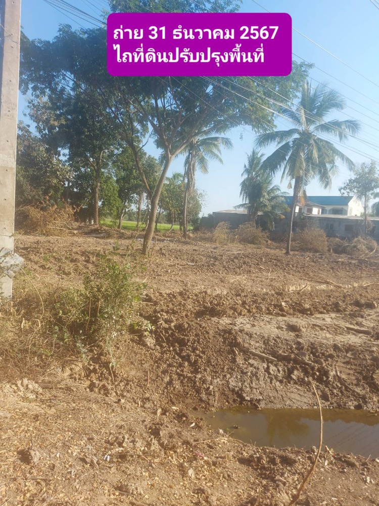 For SaleLandChai Nat : For sale/rent, prime location land, size 1 rai, on the main road, Phraeksa Subdistrict, Sakornburi District, Chainat Province