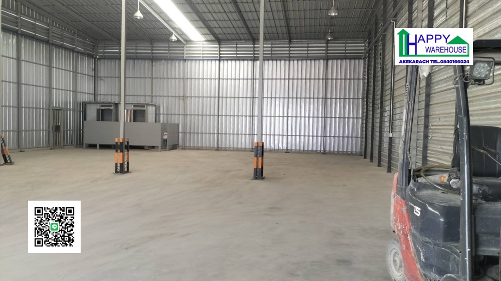 For RentWarehouseMin Buri, Romklao : Warehouse for rent, 341 sq m., prime location, Lat Krabang-Nong Chok, next to Area 4 Transport Office, near Suwinthawong Road, Minburi, Lat Krabang Industrial Estate, Rom Klao, Suvarnabhumi Airport