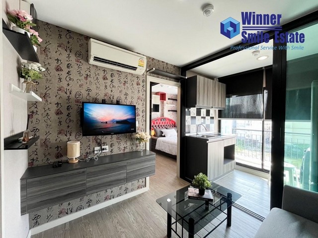 For SaleCondoBangna, Bearing, Lasalle : ✅ Selling a condo, great value, worth it from the moment you buy it, Villa Lasalle Sukhumvit 105, BTS Bearing, with full furniture included