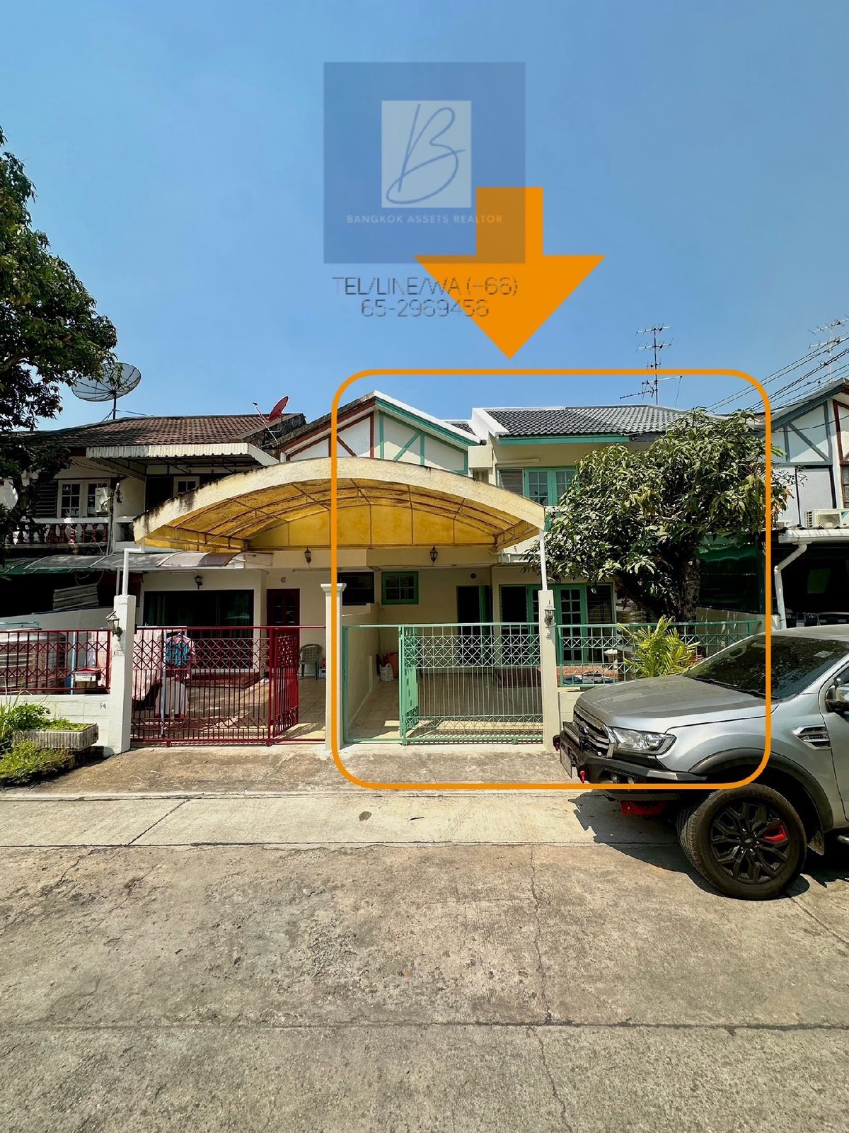 For RentTownhomeOnnut, Udomsuk : Townhouse for rent in Soi On Nut 46/1, near MRT Srinuch 900 meters, 2 storeys.