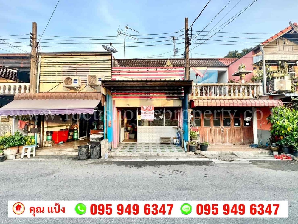 For SaleTownhouseRattanathibet, Sanambinna : Townhouse for sale, Thaiyanon Village, Sanambinnam