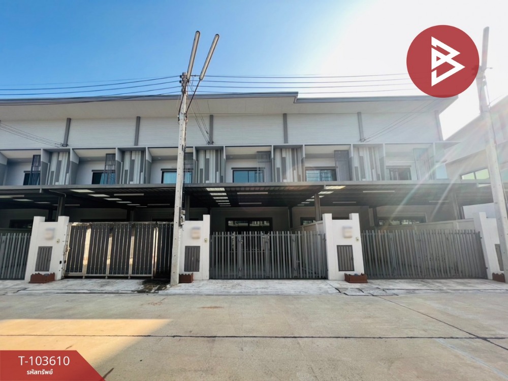 For SaleTownhomeSamut Songkhram : Townhouse for sale, The Sense Village, Amphawa, Samut Songkhram