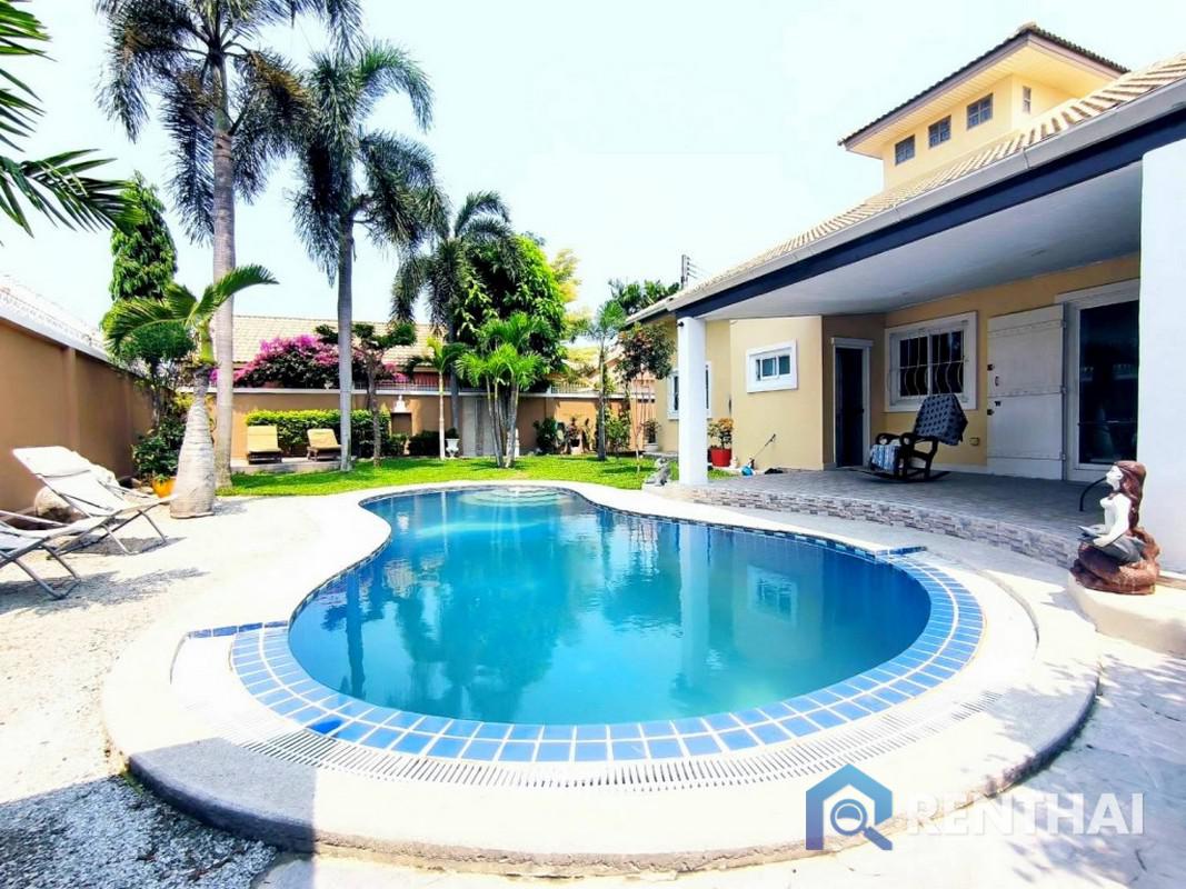 For SaleHousePattaya, Bangsaen, Chonburi : Fully Furnished Home in Pattaya  Private Pool