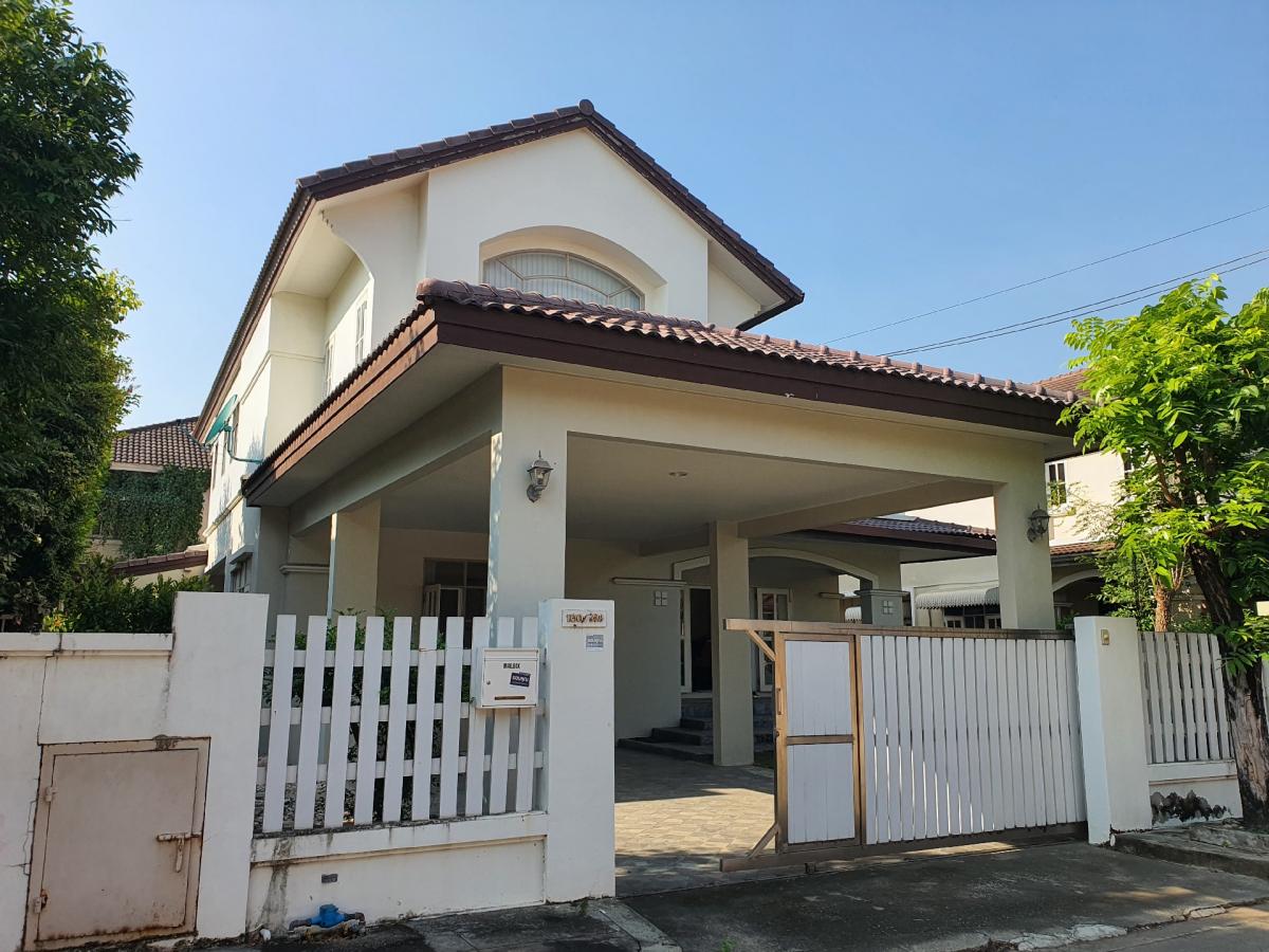 For SaleHouseNonthaburi, Bang Yai, Bangbuathong : Newly renovated house, European style, lots of usable space