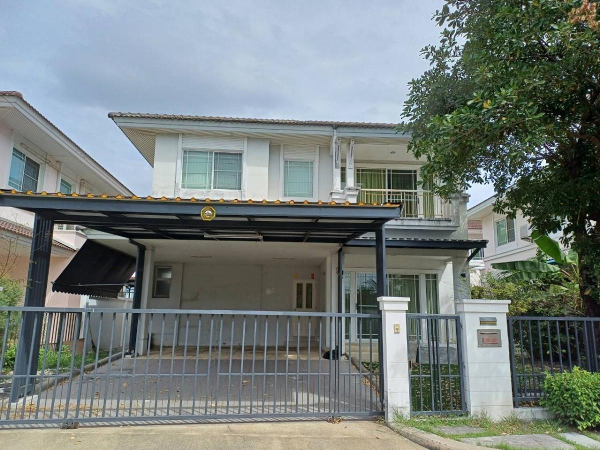 For RentHouseRama5, Ratchapruek, Bangkruai : Single house for rent, Siwali Village, near Rama 5 Roundabout, on Ratchaphruek Road