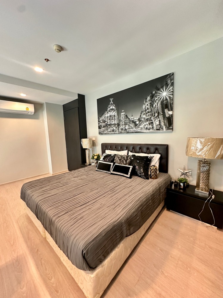 For RentCondoOnnut, Udomsuk : Condo Rhythm Sukhumvit 44/1, beautiful room, fully furnished, ready to rent