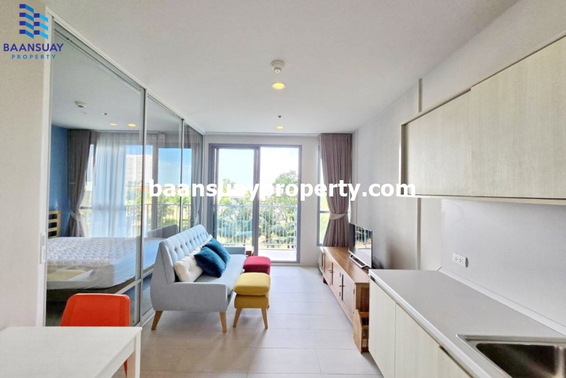 For SaleCondoCha-am Phetchaburi : For sale: Condo BLU Cha-am-Hua Hin, cheapest in the project