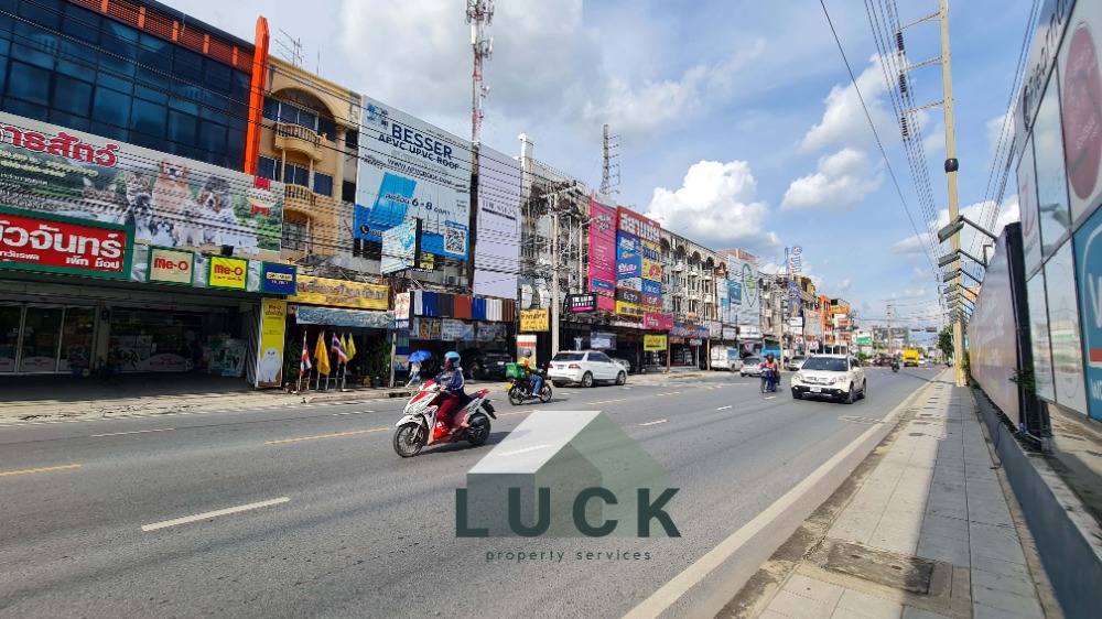 ขายตึกแถว อาคารพาณิชย์นวมินทร์ รามอินทรา : LUCK 🏤ขายอาคารพาณิชย์ 4 ชั้น  ติดถนนวัชรพล