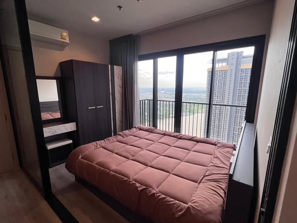 For RentCondoRattanathibet, Sanambinna : Condo for rent: The Politan Rive Rattanathibet Phra Nangklao, 1 bedroom, beautiful room, fully furnished