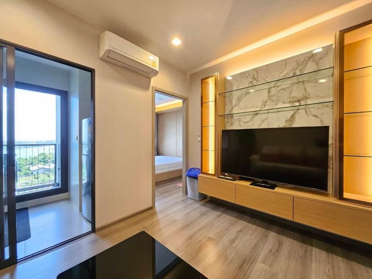 For SaleCondoRattanathibet, Sanambinna : For sale: The Politan Aqua, river view, beautifully decorated, built-ins over 3 hundred thousand **Get immediate rent