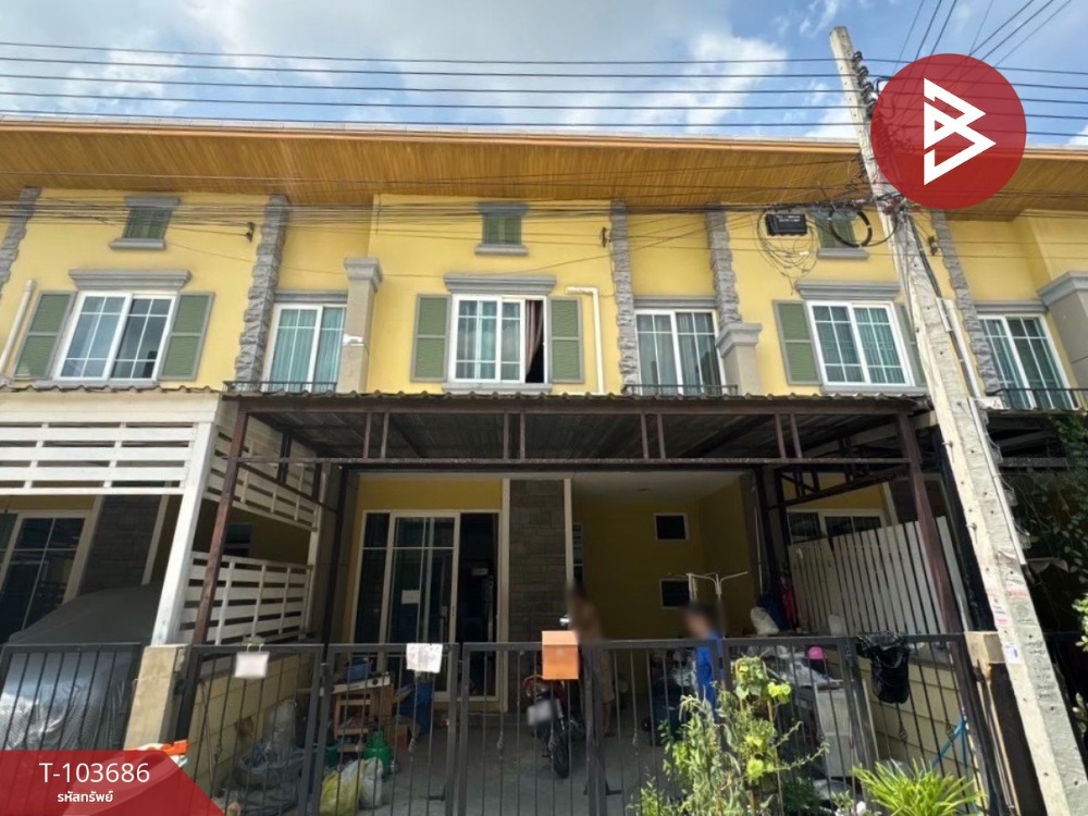 For SaleTownhouseLadkrabang, Suwannaphum Airport : Townhouse for sale, Golden Town Village, On Nut-Lat Krabang, Prawet, Bangkok