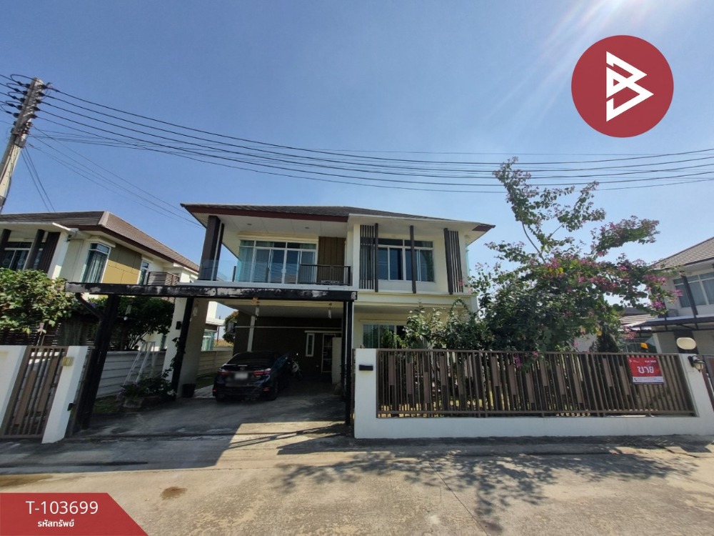 For SaleHouseNakhon Pathom : Single house for sale, The Grand Mantita Village, Nakhon Pathom