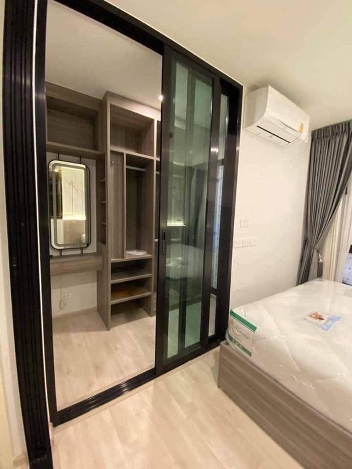 For RentCondoBangna, Bearing, Lasalle : 🔥FOR RENT>> The Origin Sukhumvit 105>> Very new room, beautifully decorated❤️ Building C, 3rd floor, on the road, next to BTS #LV-MO1232 Bearing