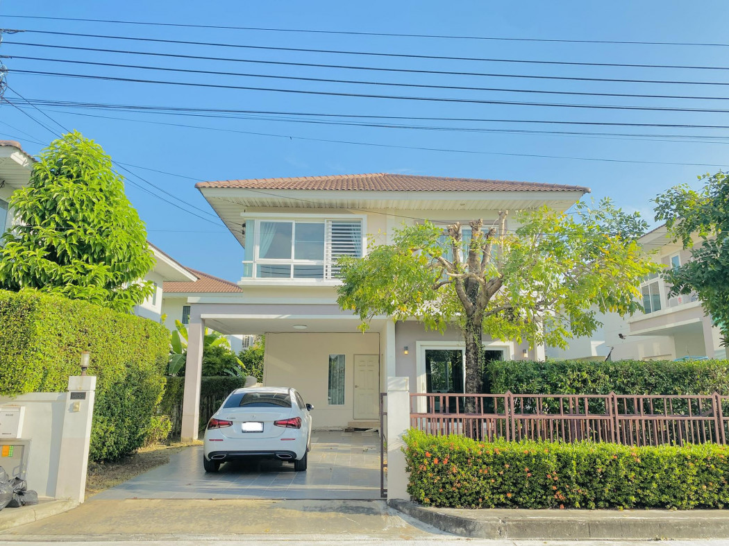 For SaleHouseLadkrabang, Suwannaphum Airport : Single house for sale, Supalai Garden Ville Suvarnabhumi, 250 sq m, 63.2 sq wa, fully furnished, electrical appliances ready, ready to move in immediately