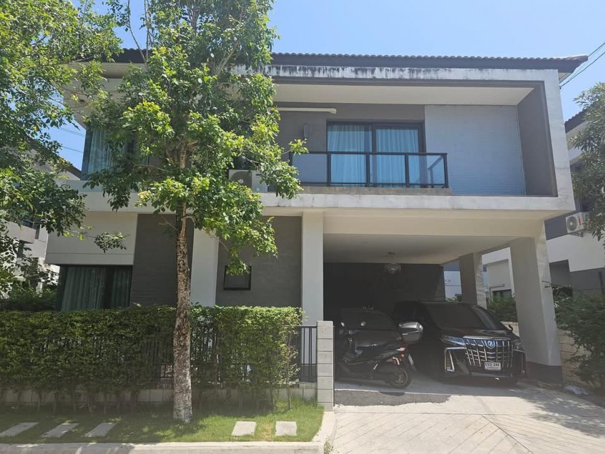 For RentHouseRama5, Ratchapruek, Bangkruai : For rent 🏡 Single house, Centro Ratchapruek-Suan Phak, 3 bedrooms, 3 bathrooms, beautiful built-in, fully furnished✨