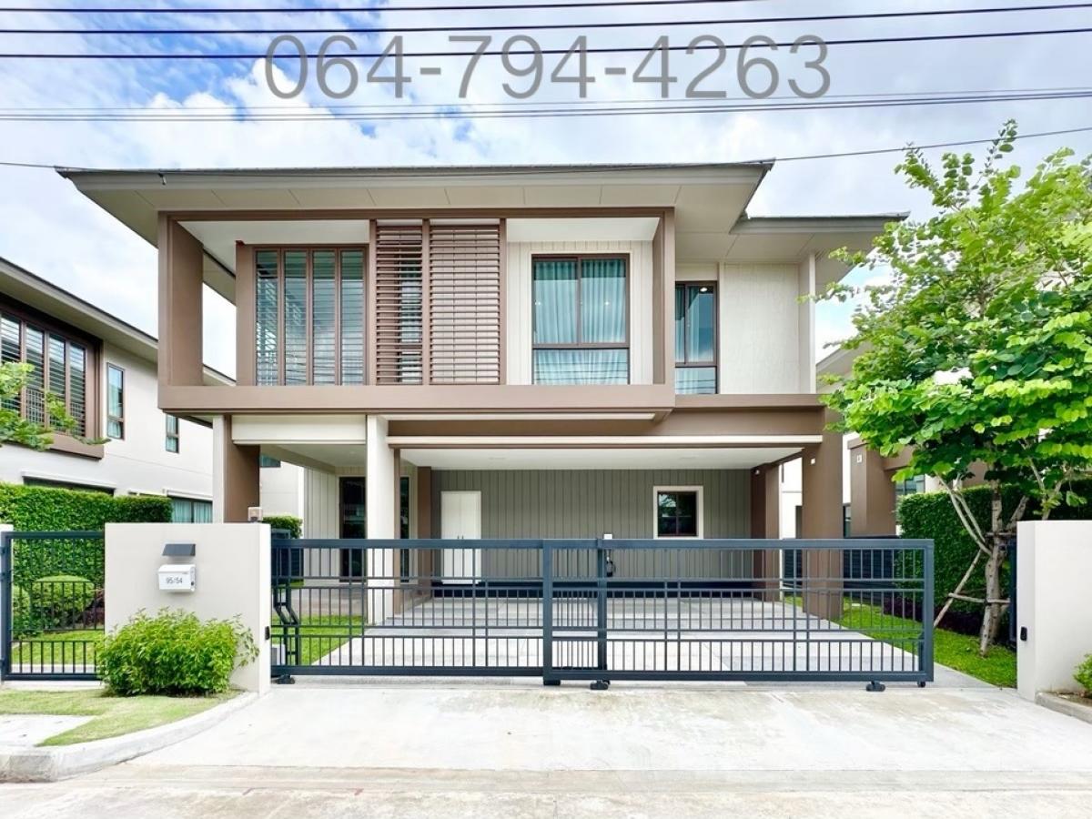 ขายบ้านพัฒนาการ ศรีนครินทร์ : 🌳🏡 บุราสิริ กรุงเทพกรีฑา - 4ห้องนอน 238 ตร.ม.ราคาพิเศษแปลงสุดท้าย𝟎𝟔𝟒-𝟕𝟗𝟒𝟒𝟐𝟔𝟑(คุณน้ำ)