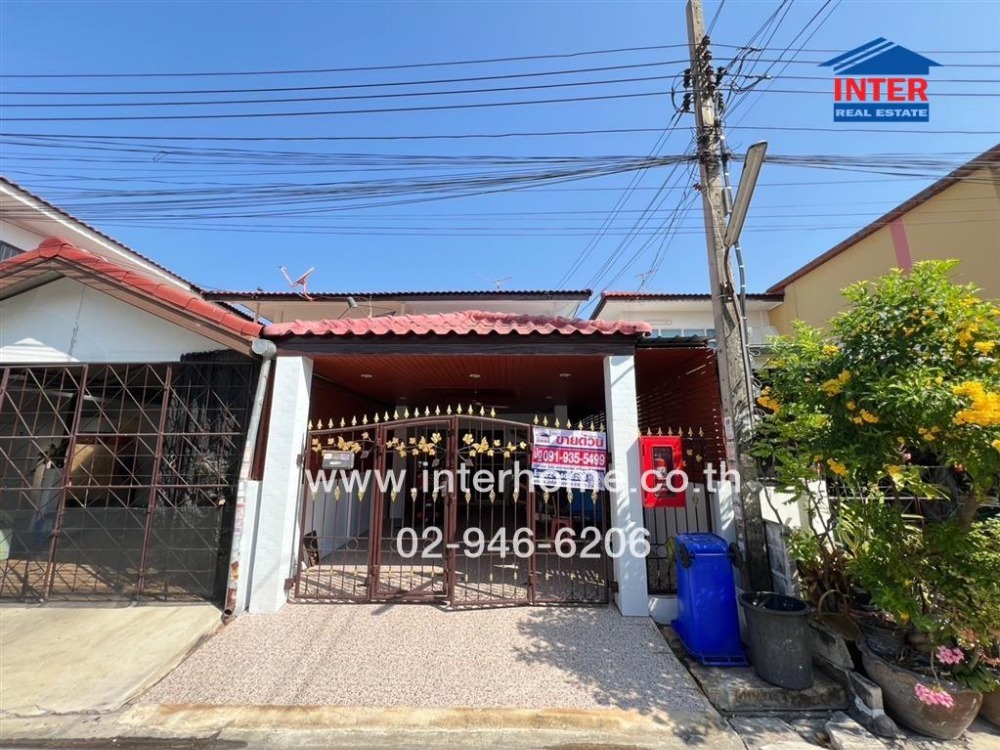 For SaleTownhouseNonthaburi, Bang Yai, Bangbuathong : 2-storey townhouse, 21.2 sq.w., Phra Pin Village 3, Bang Yai, near Phra Pin 3 Market, Phra Pin Village Soi 3, Soi 13, Kanchanaphisek Road, Bang Yai, Nonthaburi