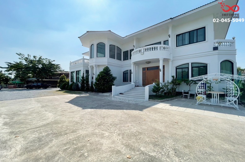 For SaleHouseNonthaburi, Bang Yai, Bangbuathong : Large detached house for sale, next to the Chao Phraya River, Sai Ma, Nonthaburi