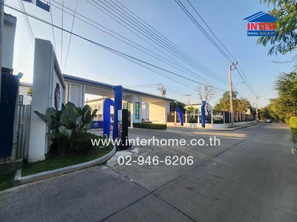 For SaleTownhouseNonthaburi, Bang Yai, Bangbuathong : 2-storey townhouse, 18.7 sq m, Newberry Village, Kanchanaphisek-Pinklao, near Central Westgate, Soi Thesaban 7/1, Soi Kantana, Bang Yai, Nonthaburi