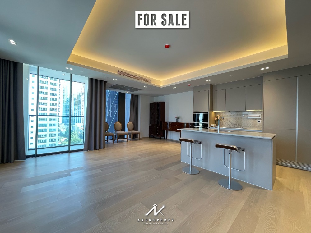 For SaleCondoWitthayu, Chidlom, Langsuan, Ploenchit : BRAND NEW UNFURNISHED UNIT FOR SALE AT TONSON ONE RESIDENCE !