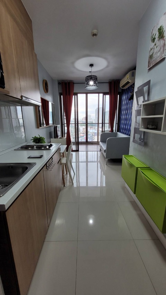 For RentCondoOnnut, Udomsuk : For rent Ideo Mix Sukhumvit 103, 100 meters from BTS Udomsuk, 1 bedroom, 1 bathroom, 31 sq m.