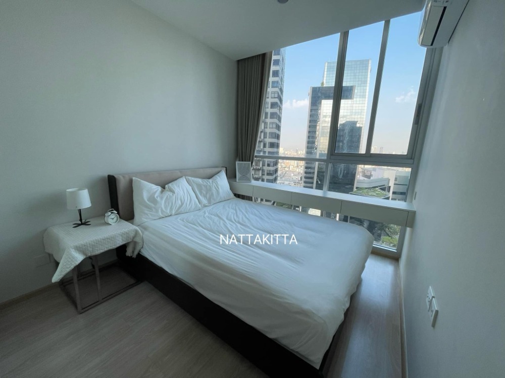 For RentCondoRatchadapisek, Huaikwang, Suttisan : For rent, 2 bedrooms, available on Mar. '25, Noble Revolve Ratchada 2