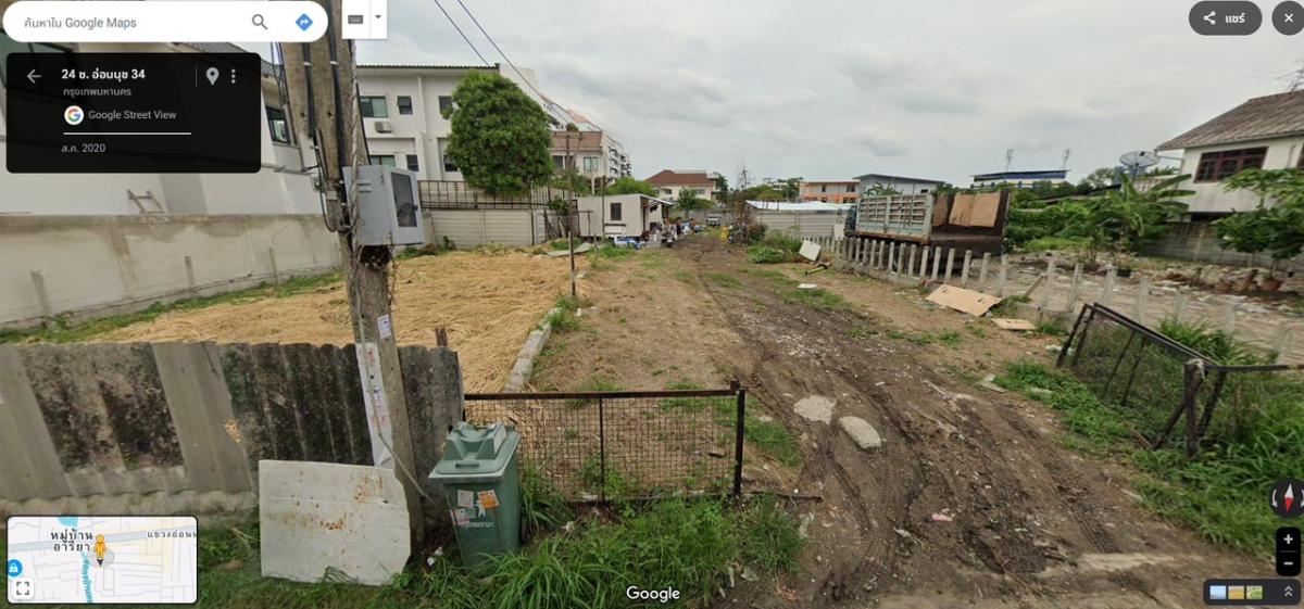 For RentLandOnnut, Udomsuk : Land for rent 1 Rai 68 Sq. Soi Onnut 34