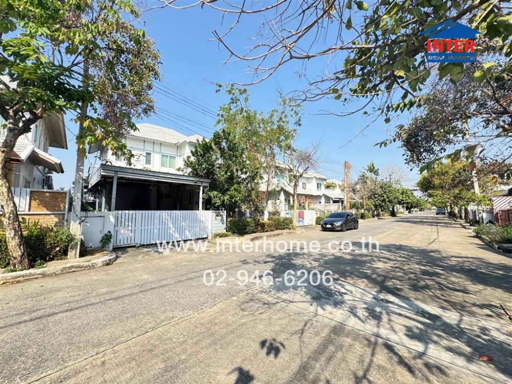 For SaleHousePathum Thani,Rangsit, Thammasat : 2-storey detached house, 53.5 sq.w., Siriwalai Village, Rangsit-Khlong 1, near Future Park Rangsit, Rangsit-Nakhon Nayok Road, Rangsit Canal Road, Khlong 1, Thanyaburi, Pathum Thani