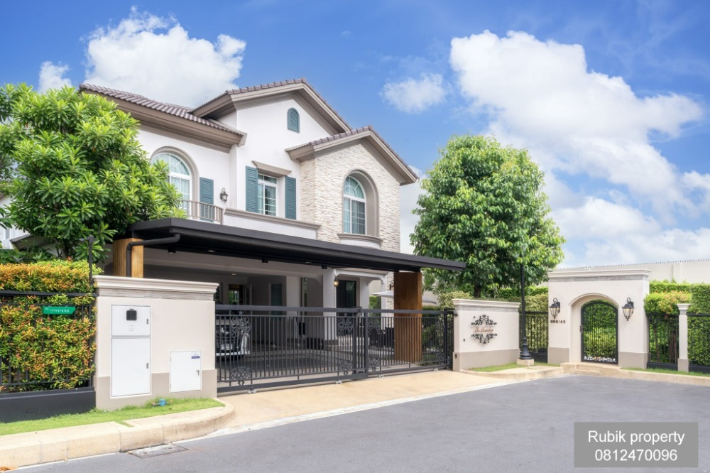 ขายบ้านวิภาวดี ดอนเมือง หลักสี่ : 🏡 Ready-to-Move-In Luxury Home – Nantawan Ramintra-Phahol 50 (RB474)