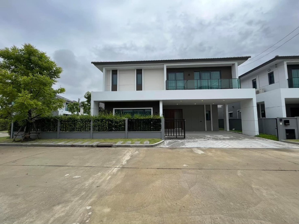 For RentHouseVipawadee, Don Mueang, Lak Si : 2-storey detached house with furniture, beautifully decorated, for rent in Vibhavadi-Don Mueang area, near Harrow International School, Bangkok, only 2.3 km.