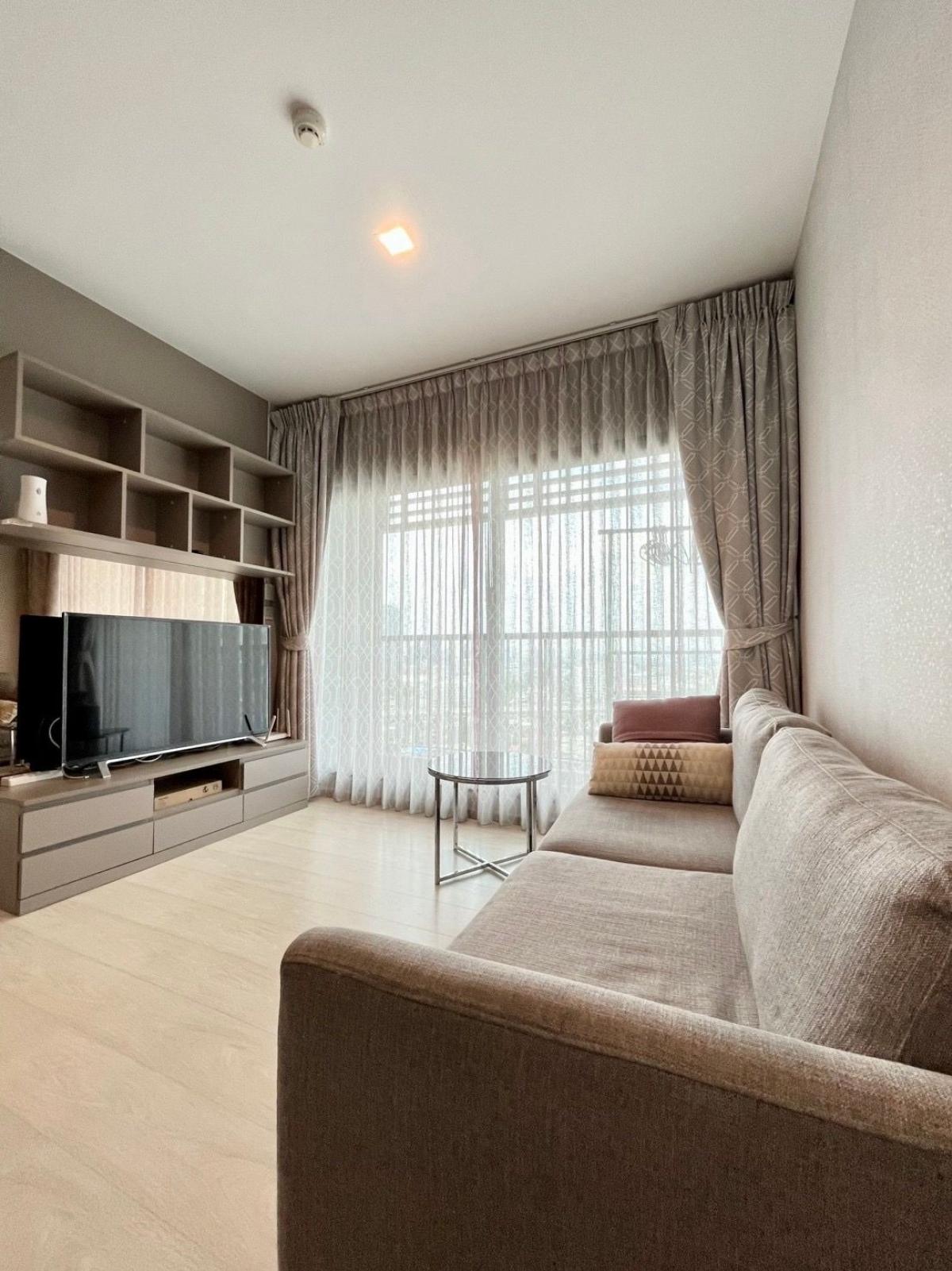 For RentCondoOnnut, Udomsuk : Life Sukhumvit 48 | 2 ห้องนอน น่าอยู่ ตกแต่งเรียบร้อย เครื่องใช้ไฟฟ้าครบ ชั้นสูง วิวดี ทำเลสะดวกใกล้รถไฟฟ้า