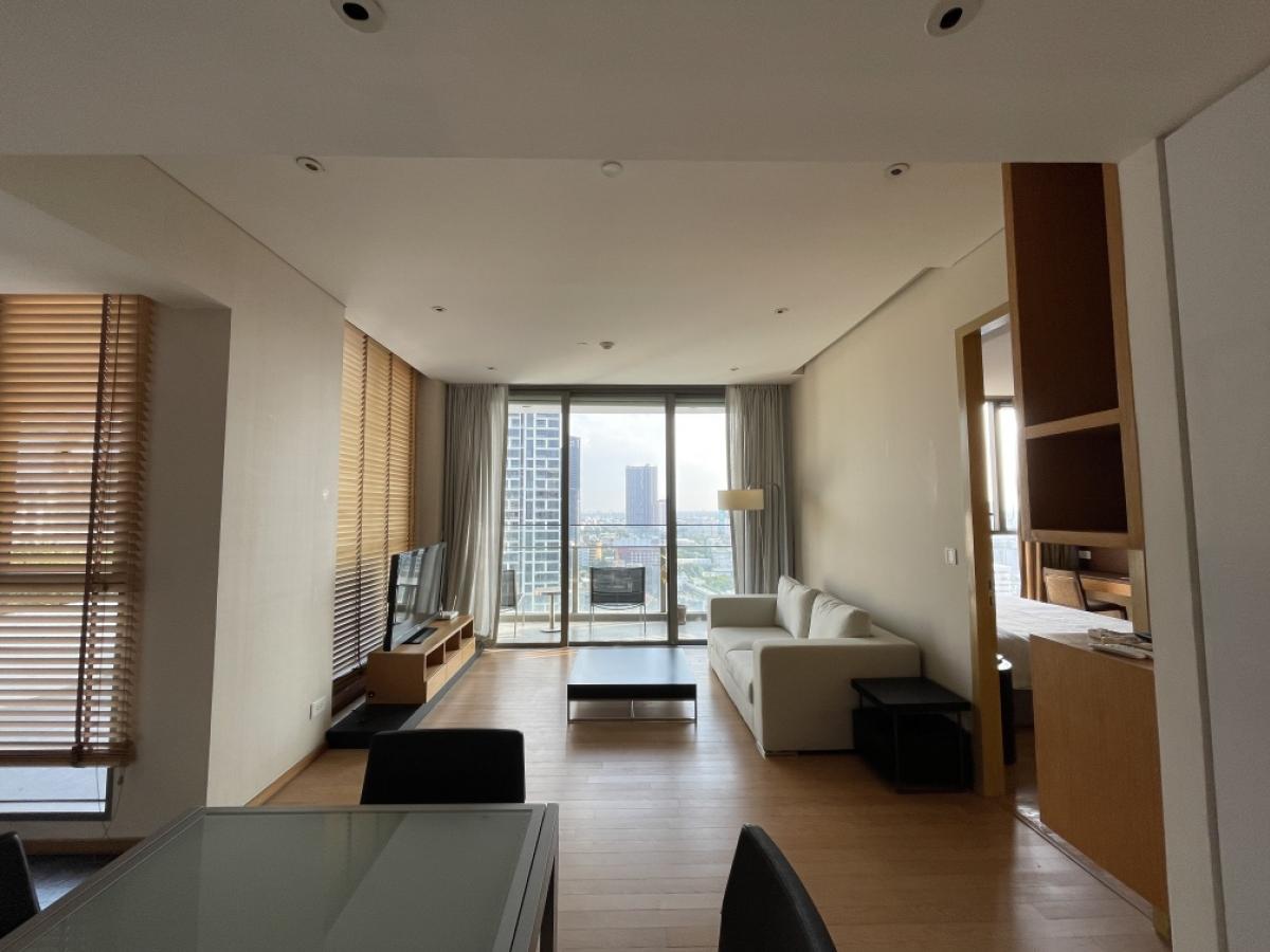 For RentCondoSukhumvit, Asoke, Thonglor : 𝐅𝐨𝐫 𝐑𝐞𝐧𝐭: Aequa Sukhumvit49 1Bed1bath 58sqm floor:20++ 55k