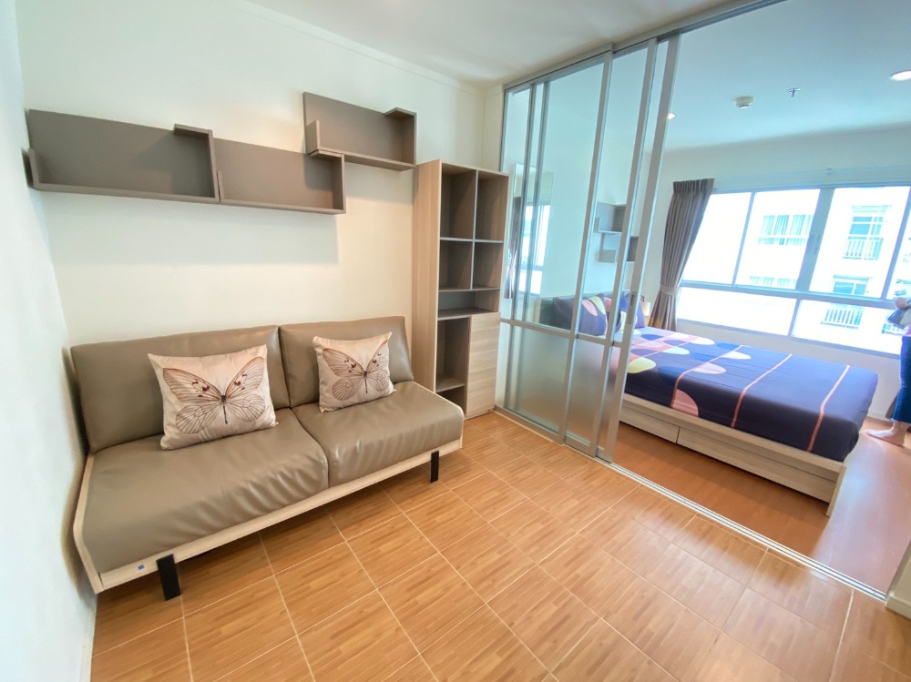 For RentCondoRattanathibet, Sanambinna : Condo for rent, Lumpini Park Rattanathibet-Ngamwongwarn, near MRT Bang Kraso, near Central Rattanathibet. fully furnished and ready to move in.