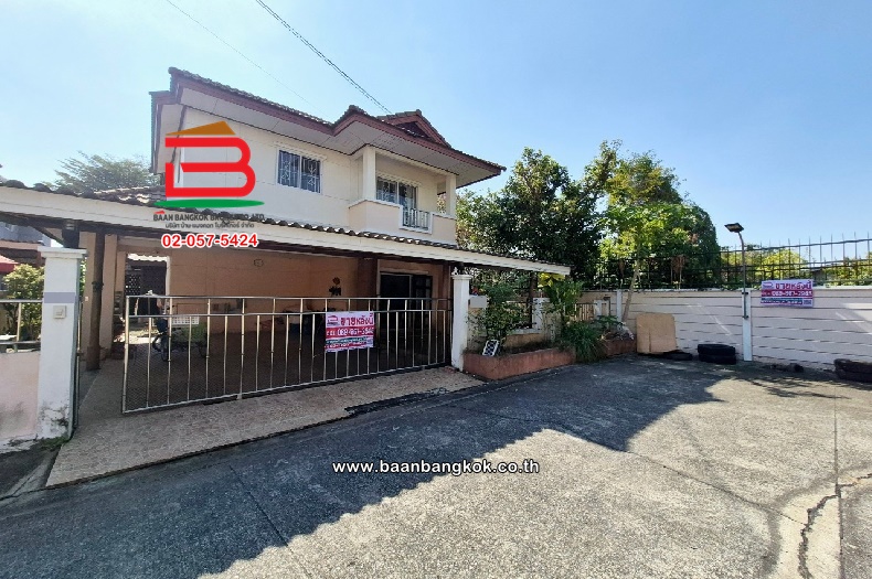 For SaleHouseNonthaburi, Bang Yai, Bangbuathong : Single house, honest, Bangyai, Phase 3, area 60 square wah (opposite Bang Bua Thong District Office), Taling Chan-Suphan Buri Road, Lahan Subdistrict, Bang Bua Thong District, Nonthaburi Province