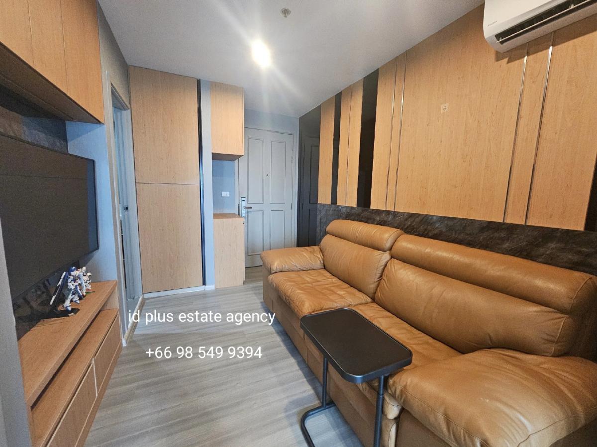 For RentCondoPinklao, Charansanitwong : The Parkland Charan - Pinklao Condo for sale : 1 bedroom for 34.75 sqm. with nice decorations on 21st floor B building City View. With closed kitchen , fully furnished and electrical appliances. Next to MRT Bangyikhan​.Sale only for 3.39 MB.