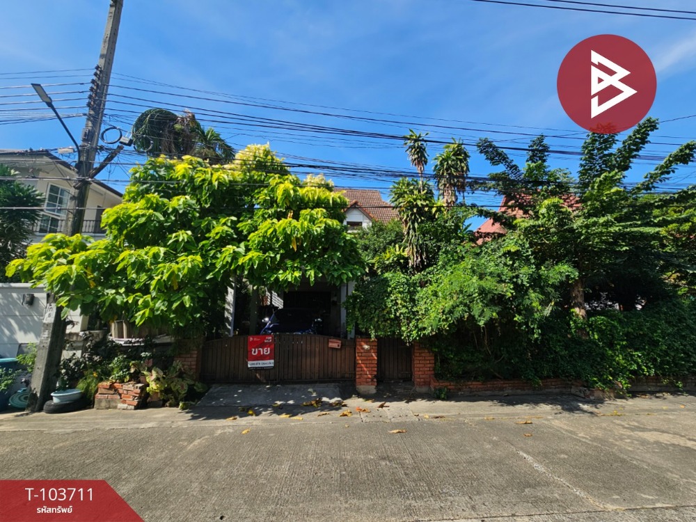 For SaleHouseOnnut, Udomsuk : Single house for sale, Klin Mai Ram Village, Soi Wachiratham Sathit 49, Phra Khanong, Bangkok