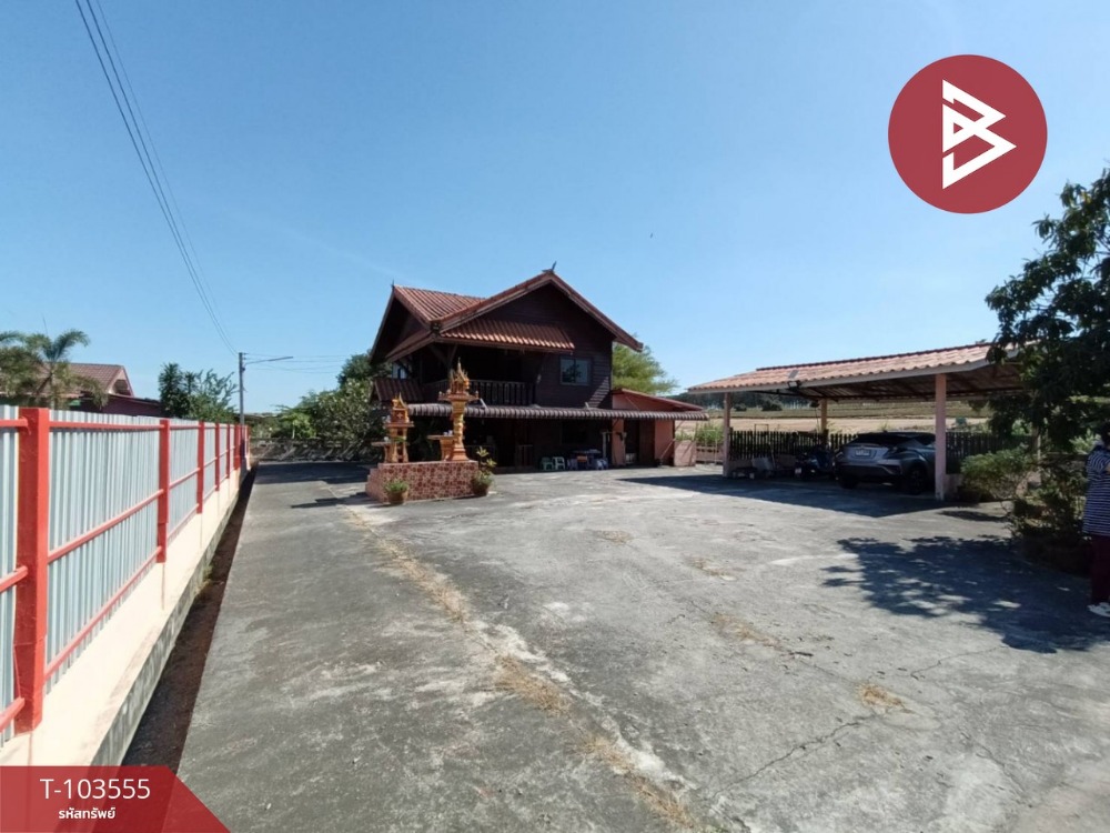 For SaleHouseRayong : Single house for sale with rental business, area 1 rai 66.9 square wa, Nikhom Phatthana, Rayong