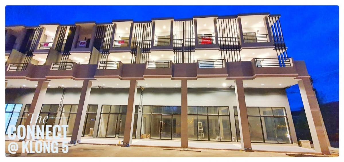 For RentShop HousePathum Thani,Rangsit, Thammasat : Commercial building for rent TheConnect@klong5 ❗️